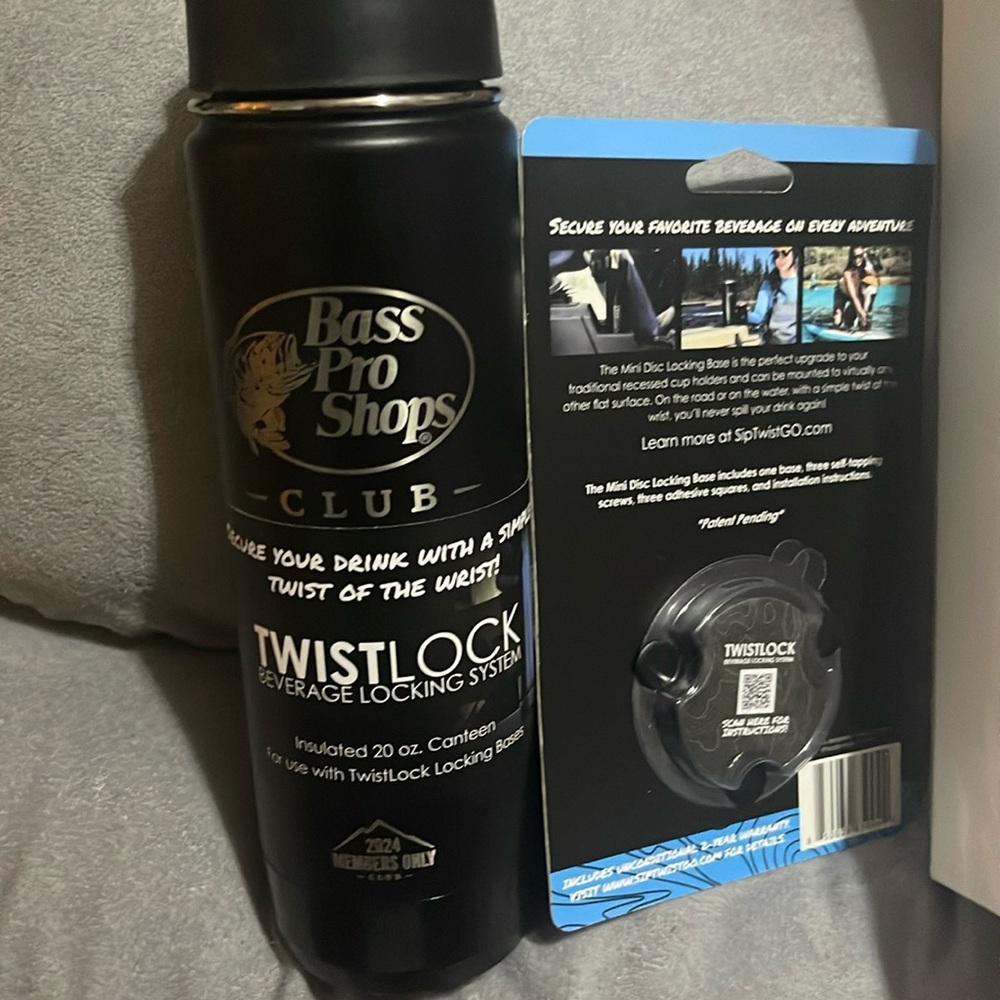 New twist lock canteen and locking system combo pack